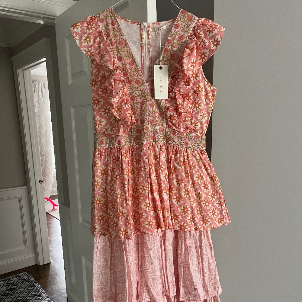 Marea by Liz Joy - The Fiesta Midi Tiered floral dress
